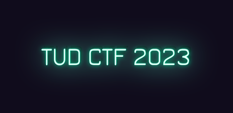 TUD CTF 2023